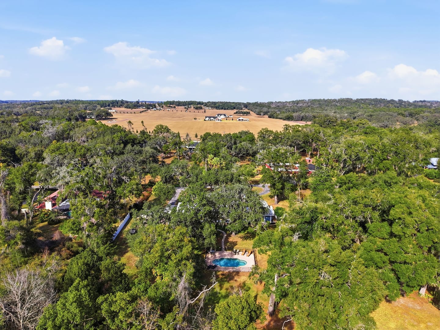 The lake, from above — Lakeview Estate